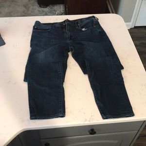 Lucky Brand 10 Authentic Skinny Jeans 36X32